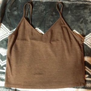 Tanish/brownish tank top
